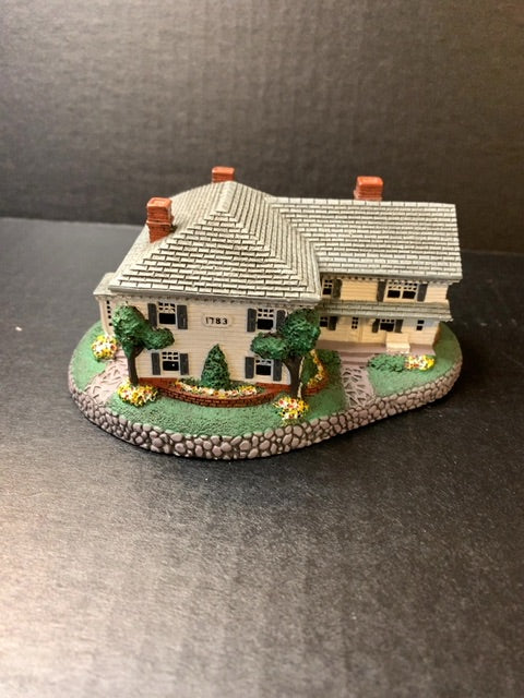 1990 Rhodes Studios Rockwells Hometown Collection Rockwell's Residence House Figurine