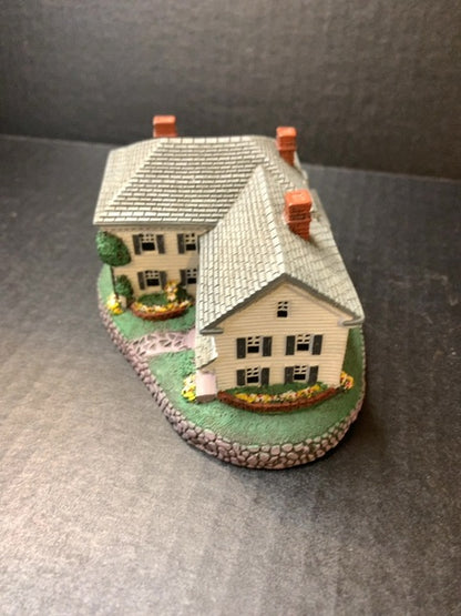 1990 Rhodes Studios Rockwells Hometown Collection Rockwell's Residence House Figurine