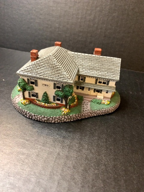 1990 Rhodes Studios Rockwells Hometown Collection Rockwell's Residence House Figurine