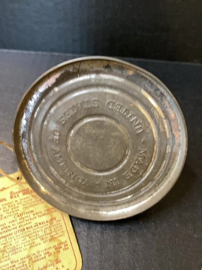 1940s Dennison Alcohol Wax Melter No 6 Komax Wick with Tag USA