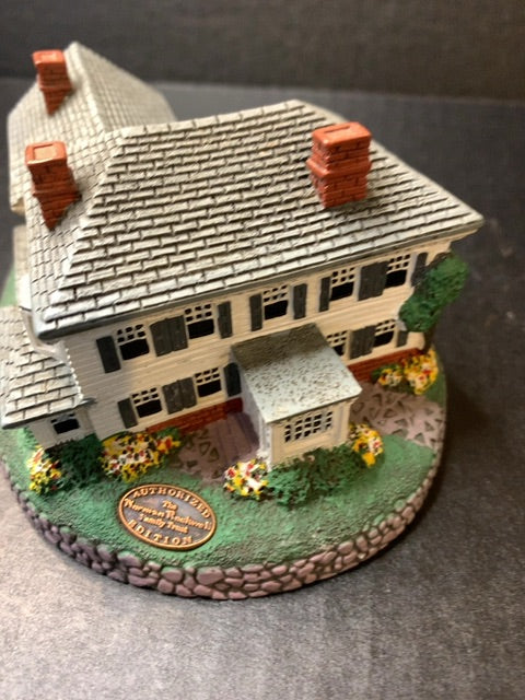 1990 Rhodes Studios Rockwells Hometown Collection Rockwell's Residence House Figurine