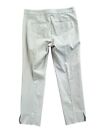 Size 8 Elliott Lauren Womens Control Stretch Ankle Pants Gray Back Slit