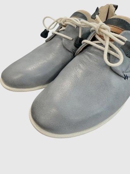 Size 7 (EUR 37) Pikolinos CALABRIA Women's Blue Leather Lace Up Casual Shoes