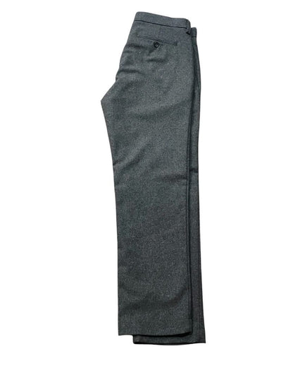 31 x 30 Banana Republic  Gray Mens Emerson Dress Pants Wool Blend Solid Heavy Thick