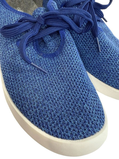 Size 9 Allbirds Mens Hazy Cobalt Blue Tree Skipper Boat Shoe Sneaker Heather