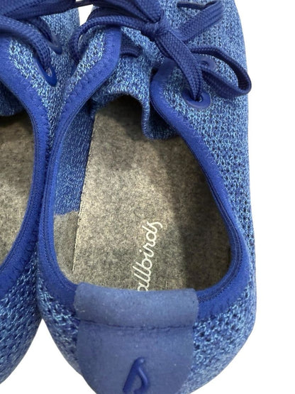 Size 9 Allbirds Mens Hazy Cobalt Blue Tree Skipper Boat Shoe Sneaker Heather