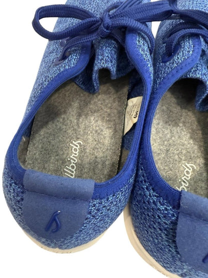 Size 9 Allbirds Mens Hazy Cobalt Blue Tree Skipper Boat Shoe Sneaker Heather