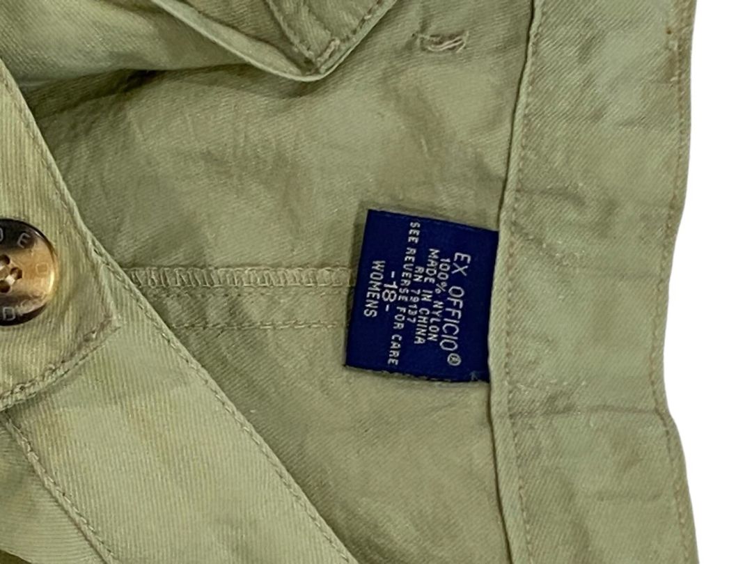 Size 18 Exofficio Buzz Off Pants Womens Insect Shield Pants Convertible Hike