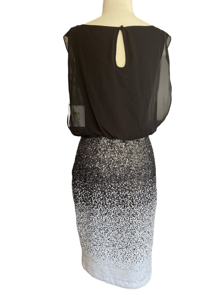 4 NWT Calvin Klein Sleeveless Sequin Blouson Dress