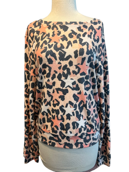 New XS WildFox Stars & Spots Soft Lightweigth Sweatshirt