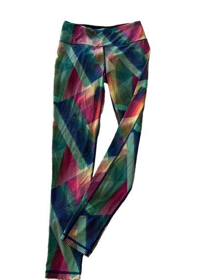 Medium VSX Sport Victoria's Secret Knockout Print Leggings Multicolor Ankle Length