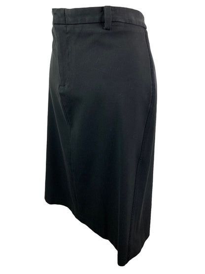 10 Gap Stretch Women's Pencil Straight Black Skirt Knee Length