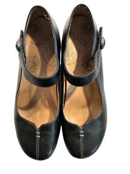 10 (41) Taos Samba Black Split Toe Mary Jane Comfort Shoes