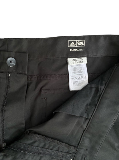 38x32 Adidas Climalite Black Gold Pants