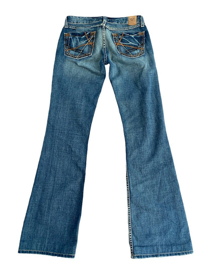 26 BKE Denim Star Bootcut Medium Distressed Jeans Buckle