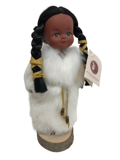 Vintage Art Huron Eskimo Doll Papoose 9"h New Girl