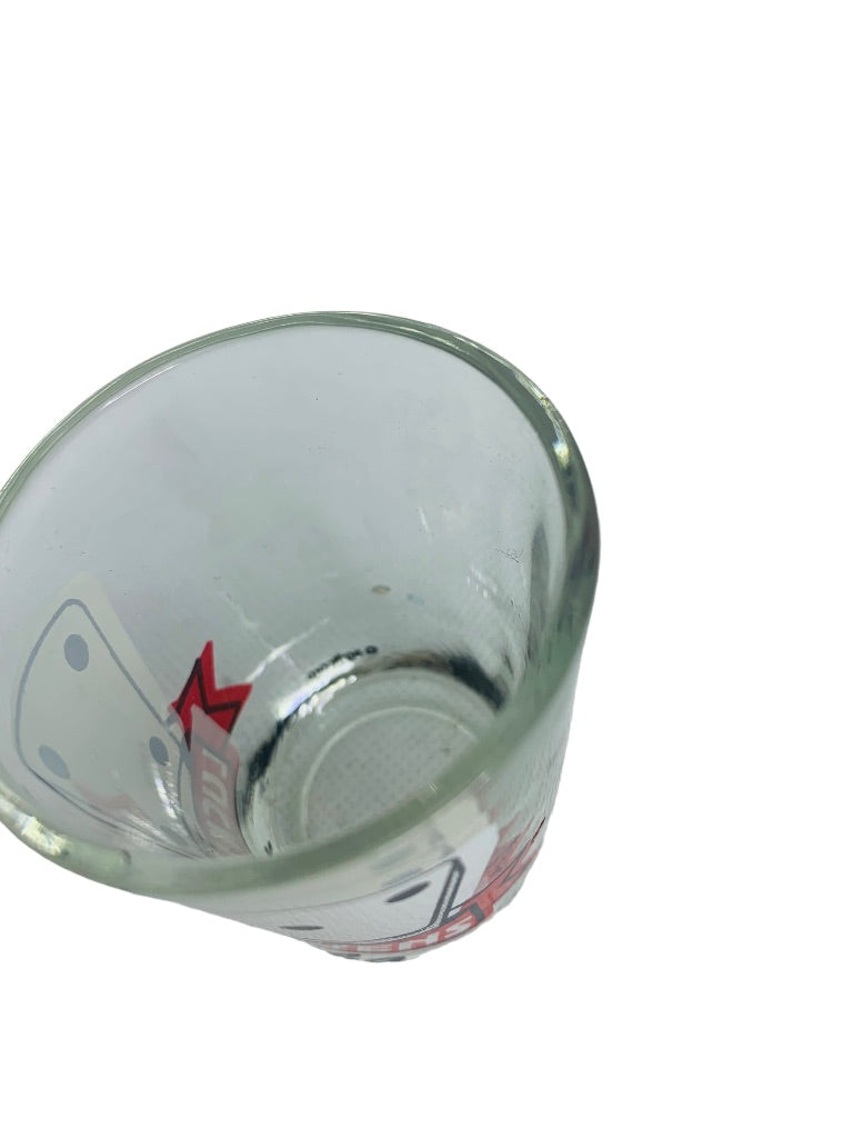 Lucky Sevens Aruba Shot Glass Dice 1.5 oz Barware