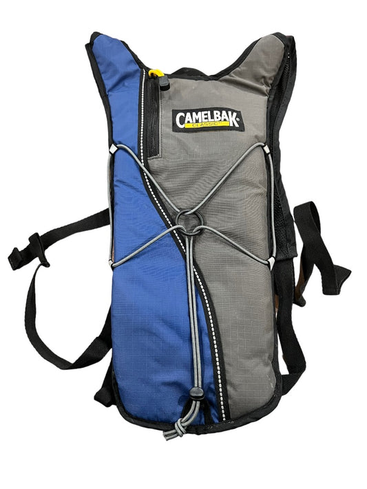 EUC Camelbak Classic Hydration No Bladder Blue Gray 70 OZ