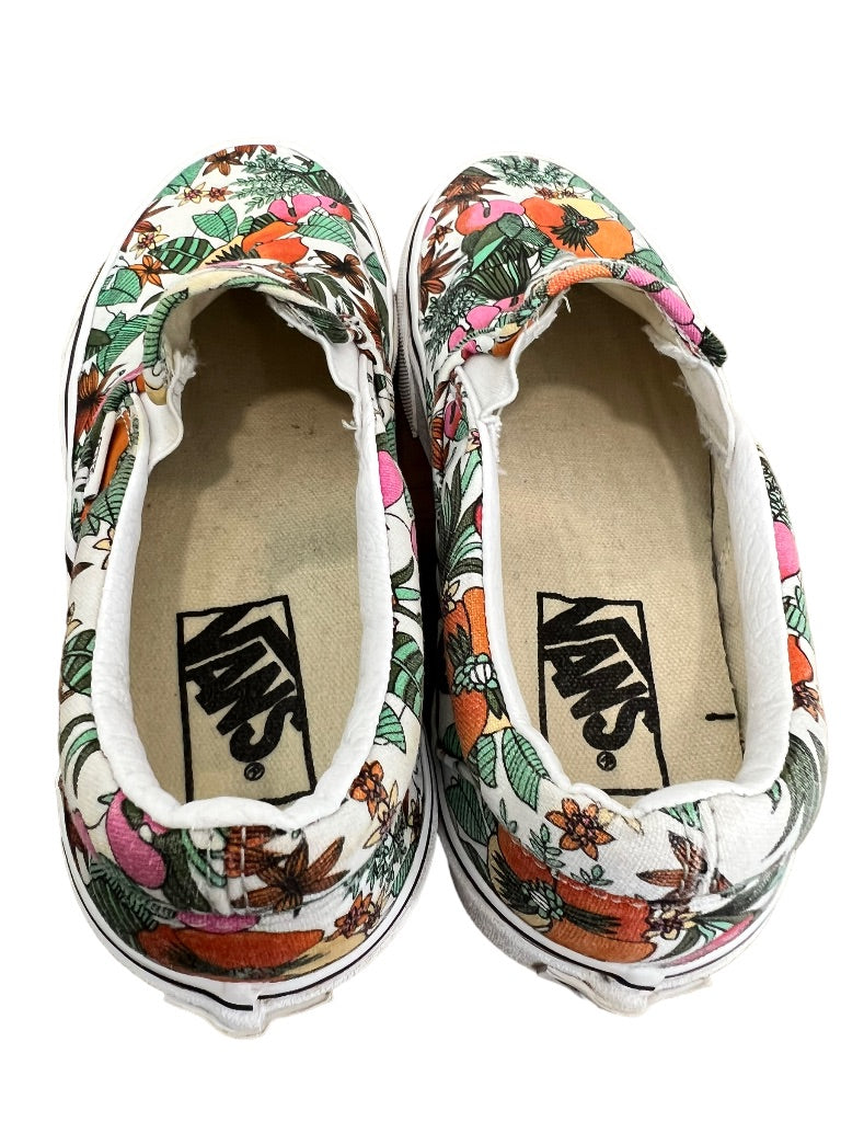 Vans Women's 6 Men 4.5 Classic Slip On Mutli Tropic