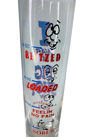 Large Shooter Shot Glass 8 oz Novelty "I was a Big Shot in Daytona Beach"