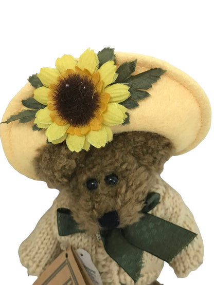 Boyds Bears & Friends 6" Teddy Bear Flora Mae . . . Bloom with Joy