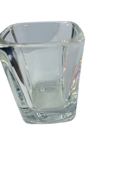 The Ohio State University Square Shot Glass Barware 2 1/2"h x 1 3/4" Square