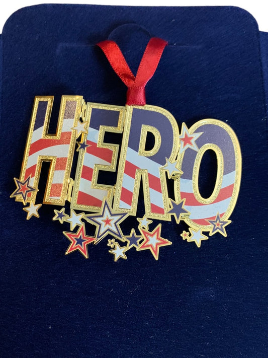 Beacon Hero Ornament New USA Made 3.5 x 2.5" Christmas