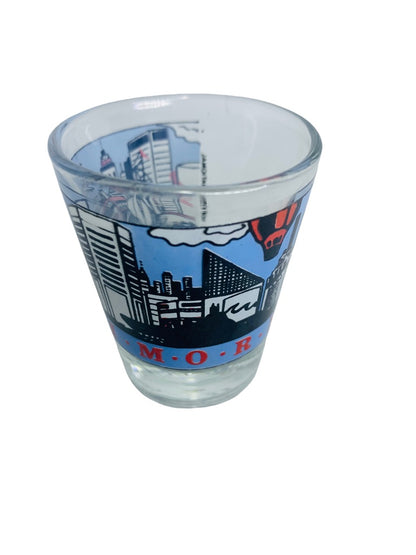 Baltimore Harbor Souvenir Shot Glass Maryland Barware