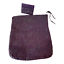 Alex + Ani Foldover Gabriel Clutch Purple Embossed Leather with Card Case