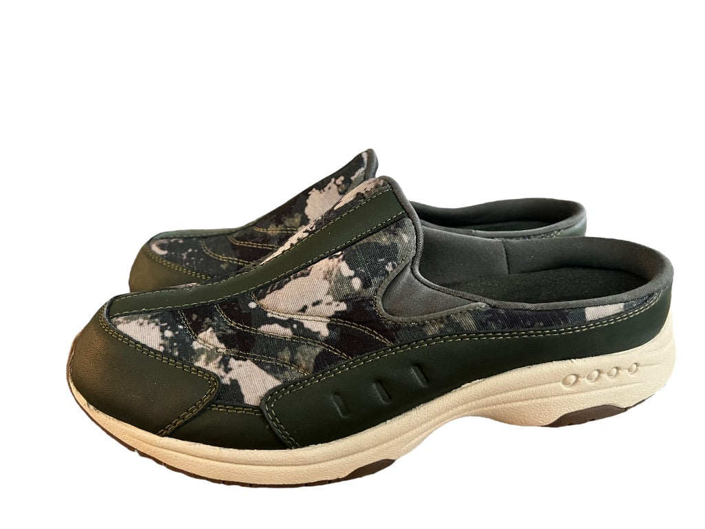 8.5 Easy Spirit Camo Womens Estraveltime Comfort Mule Sneakers Shoes