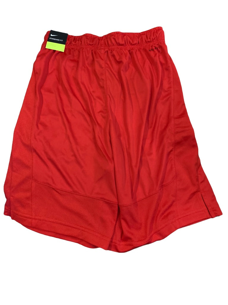 Small Nike Men's Standard Dri-Fit Red Shorts Training Pull On New