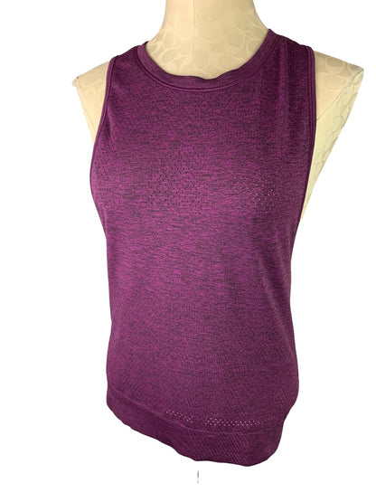 4 Lululemon Purple Women's Breeze By Perforated Muscle Tank Shirt Sleeveless