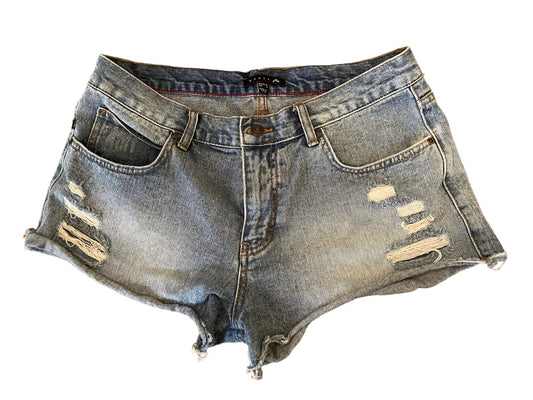 9 Rusty Distressed Denim Junior Womens 100% Cotton Jean Shorts