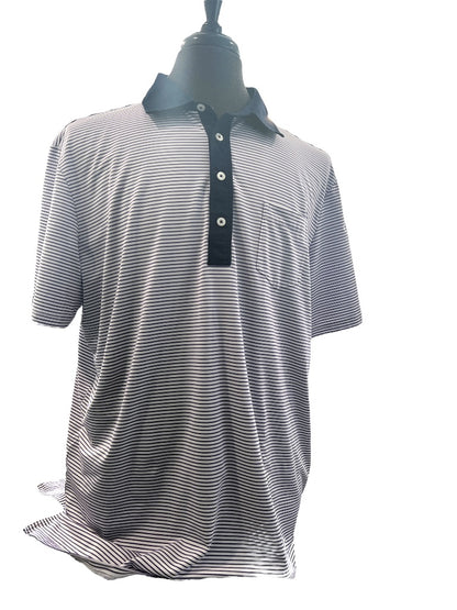 XL RLX Ralph Lauren Men's Striped Golf Polo Shirt