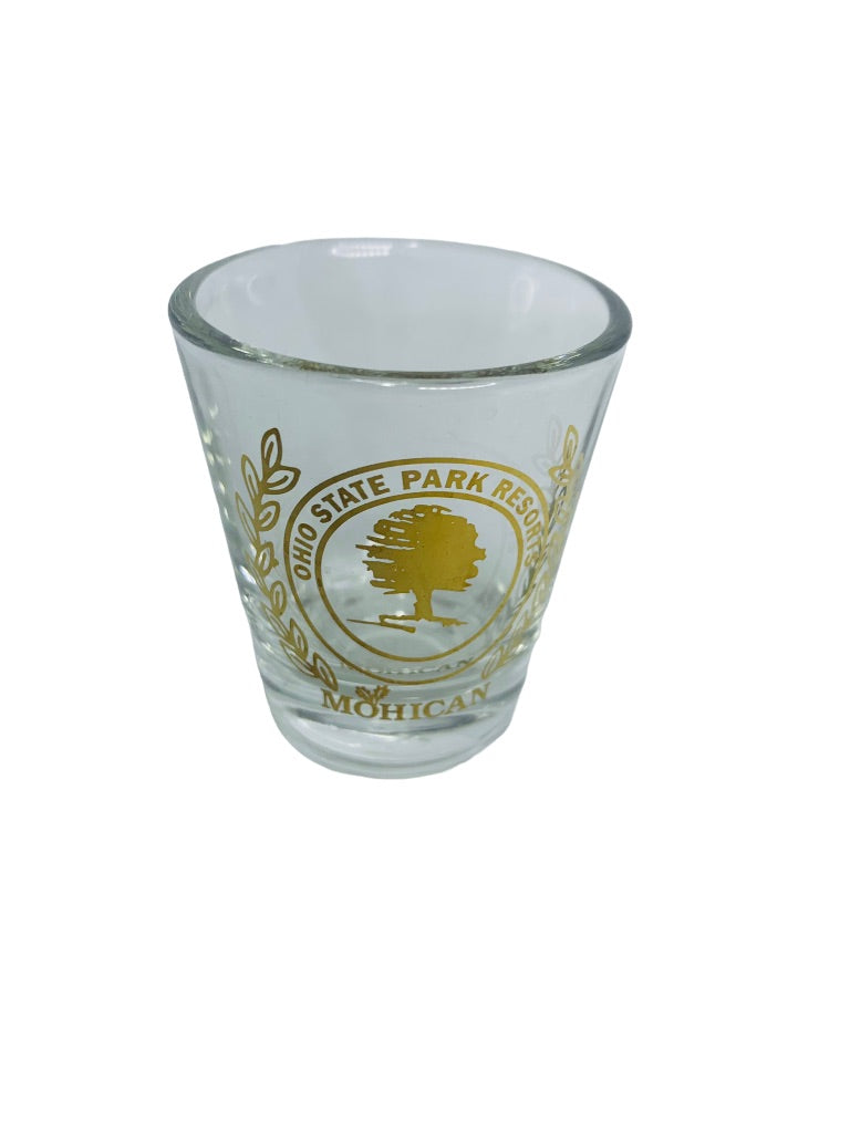 Ohio State Park Resorts Souvenir Shot Glass Libbey 1.5 oz