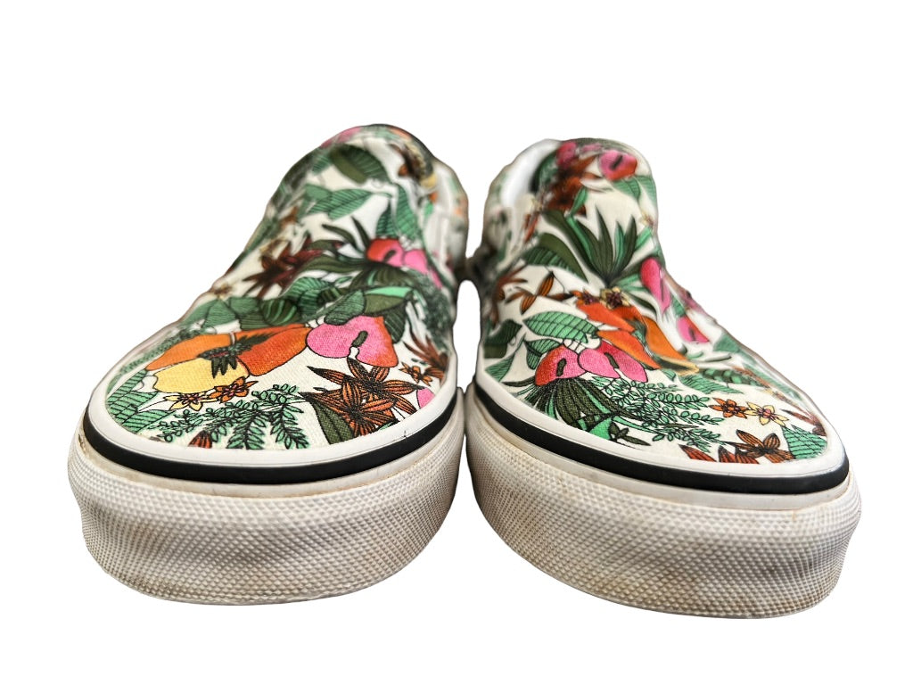 Vans Women's 6 Men 4.5 Classic Slip On Mutli Tropic