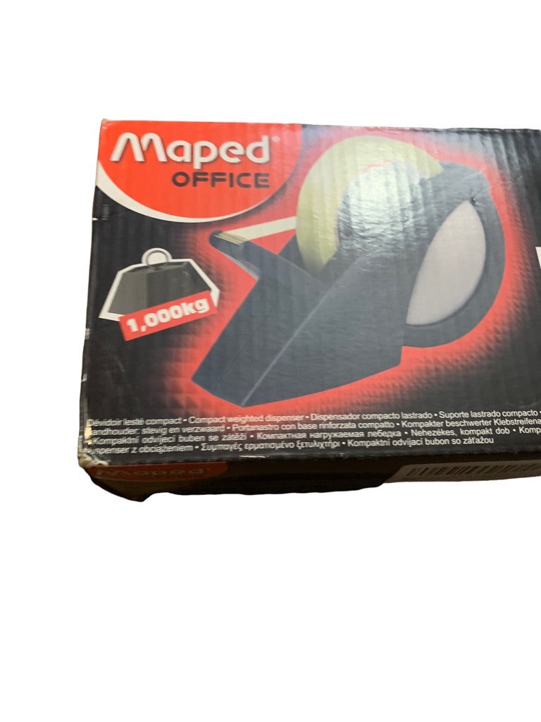 Maped Office Expert Weighted Tape Dispenser Compact