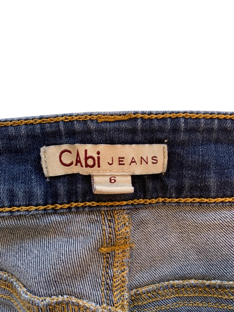 6 Cabi Women's Jeans Style 916R Medium Wash Denim Bootcut 31" Inseam