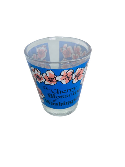 The Cherry Blossoms of Washington Shot Glass  1.5 oz Barware