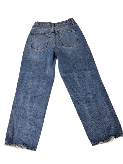 4 (27R) Universal Thread Vintage Straight Distressed Jeans Women's Denim