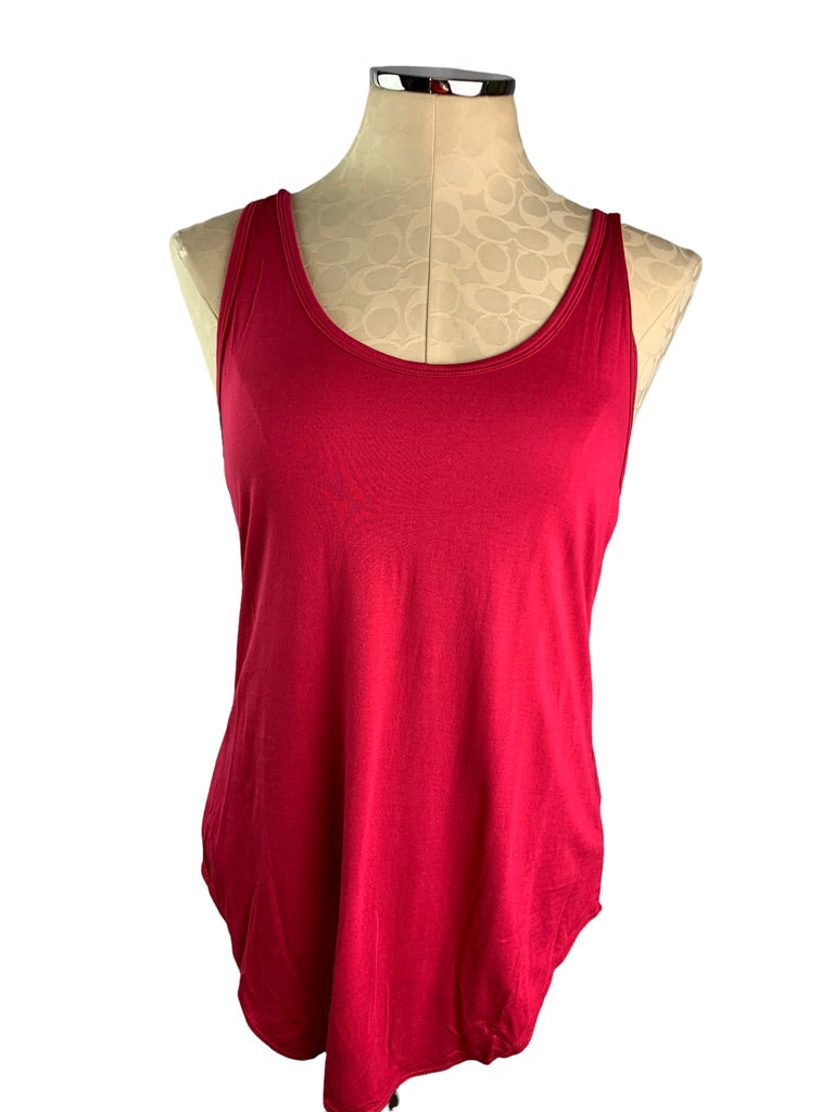 Small Old Navy Women's Raspberry Pink Tank Top Loose Fit Lightweight