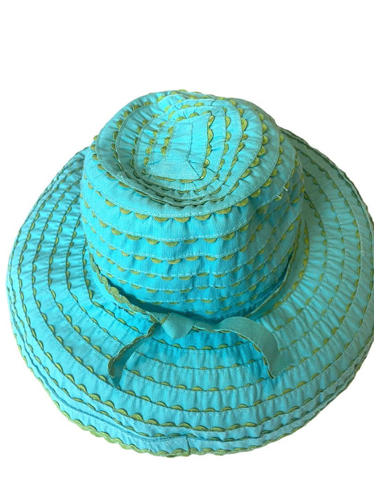 Scala Women's Ric Rac Wide Brim Sun Hat