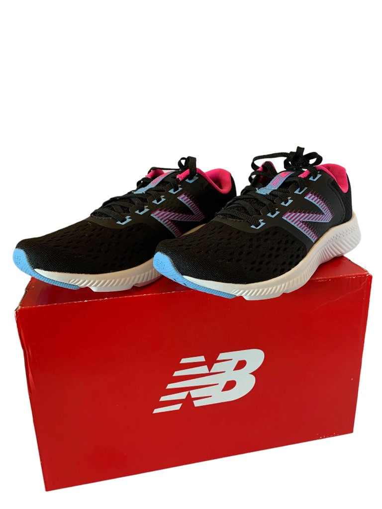 7B New Balance Women's Black Pink DRFT V1 Running Sneaker