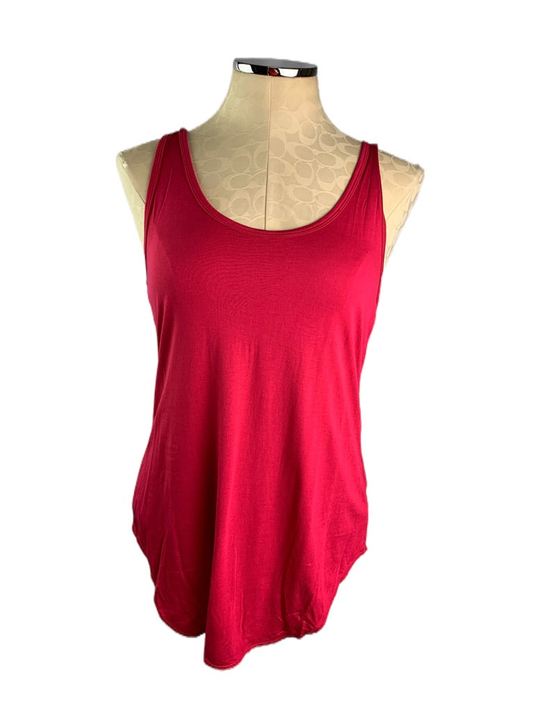 Small Old Navy Women's Raspberry Pink Tank Top Loose Fit Lightweight