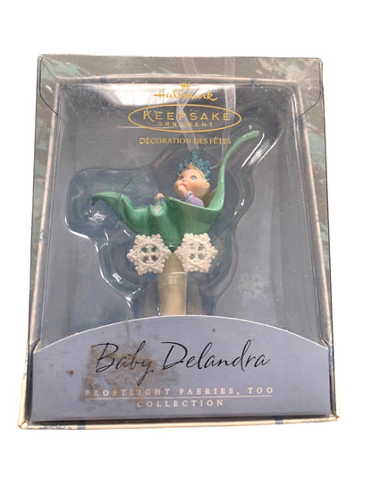 Hallmark Baby Delandra Frostlight Faeries Babies Collection 2002 Ornament
