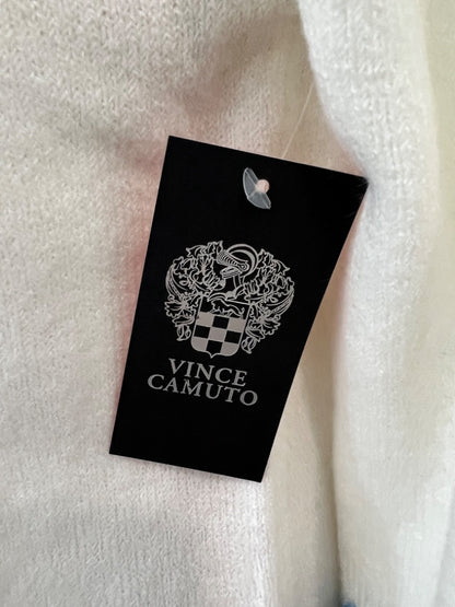 Medium Vince Camuto Super Soft White And Brights Sweater NWT