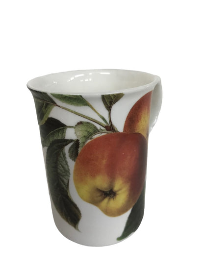 Stechcol Gracie Bone China Tea Mug by Graceline Imports Apple Dishwasher Safe