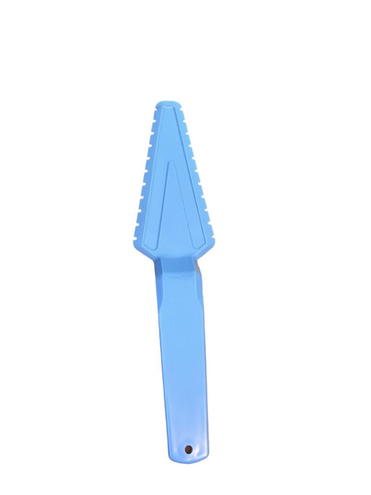 Vintage Tupperware Blue Pastry Server Pie Cake Wedge Cutter