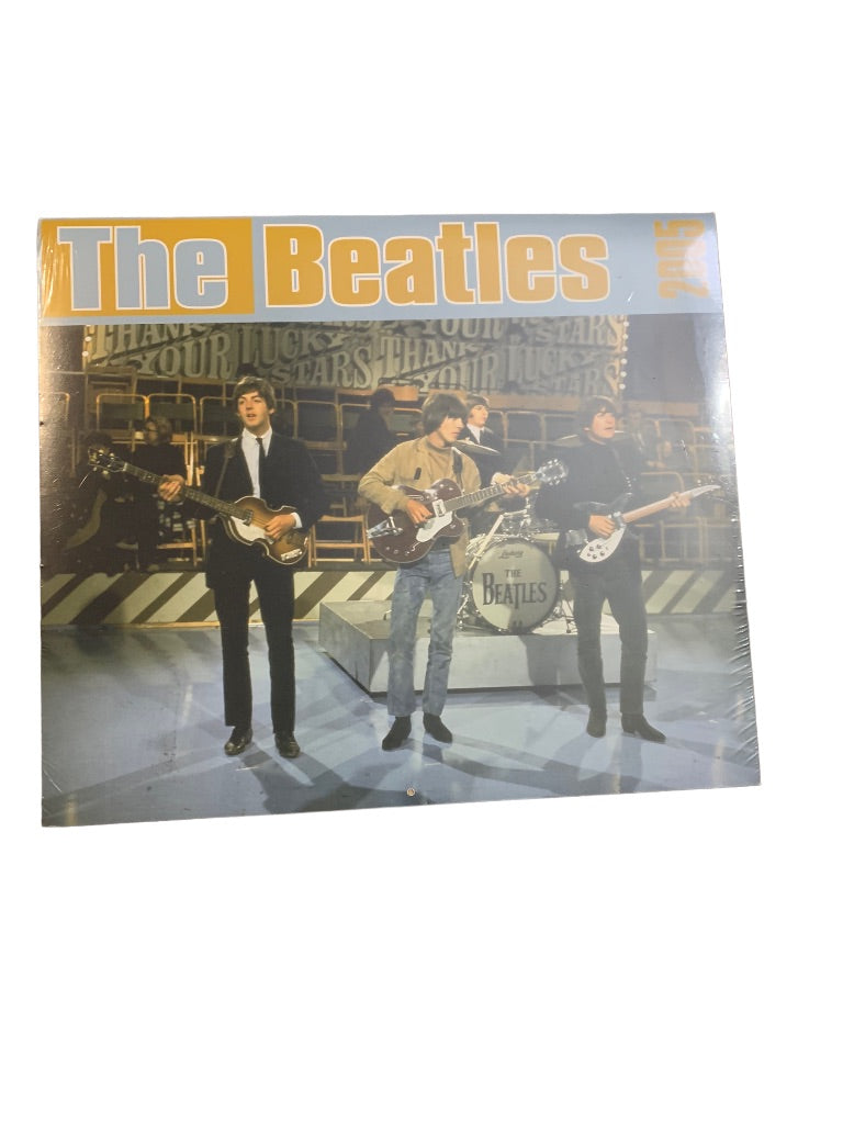 The Beatles 2005 Wall Calendar Sealed FACES 12 Month