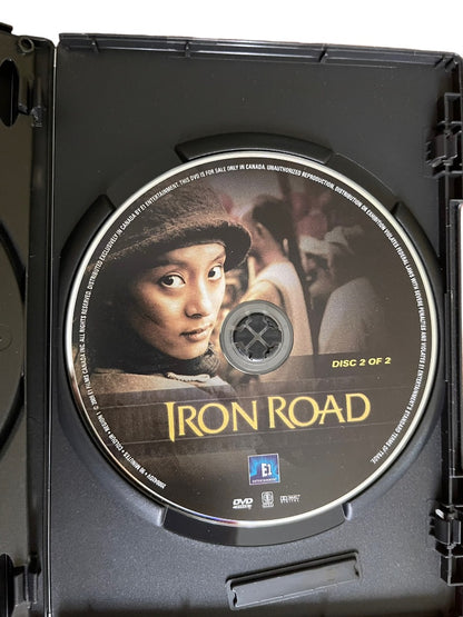 Iron Road Two Disc DVD Set Discarded Library Copy